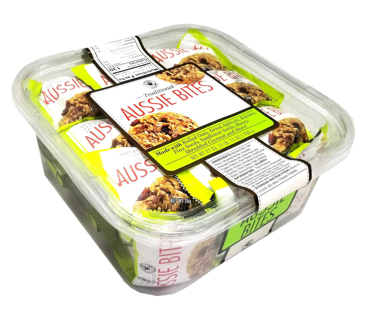 Universal Bakery Traditional Aussie Bites Individually Wrapped 30 pcs