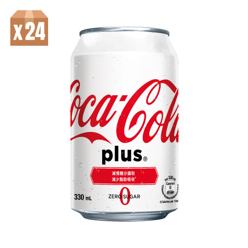 Coca Cola PLUS 330ml x 24