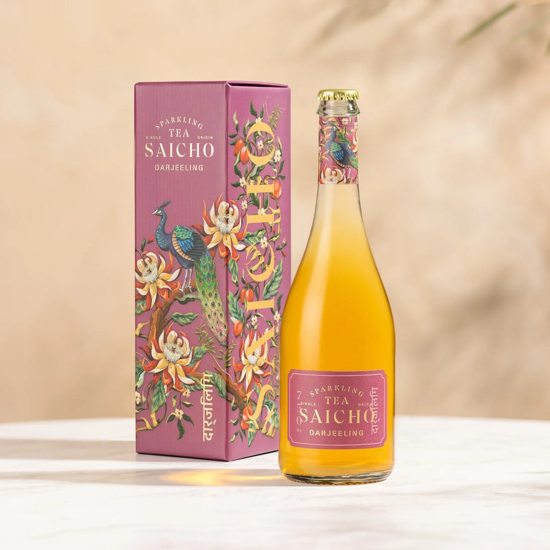 Saicho DARJEELING Sparkling Cold Brew Tea 750ML (Non-alcoholic)