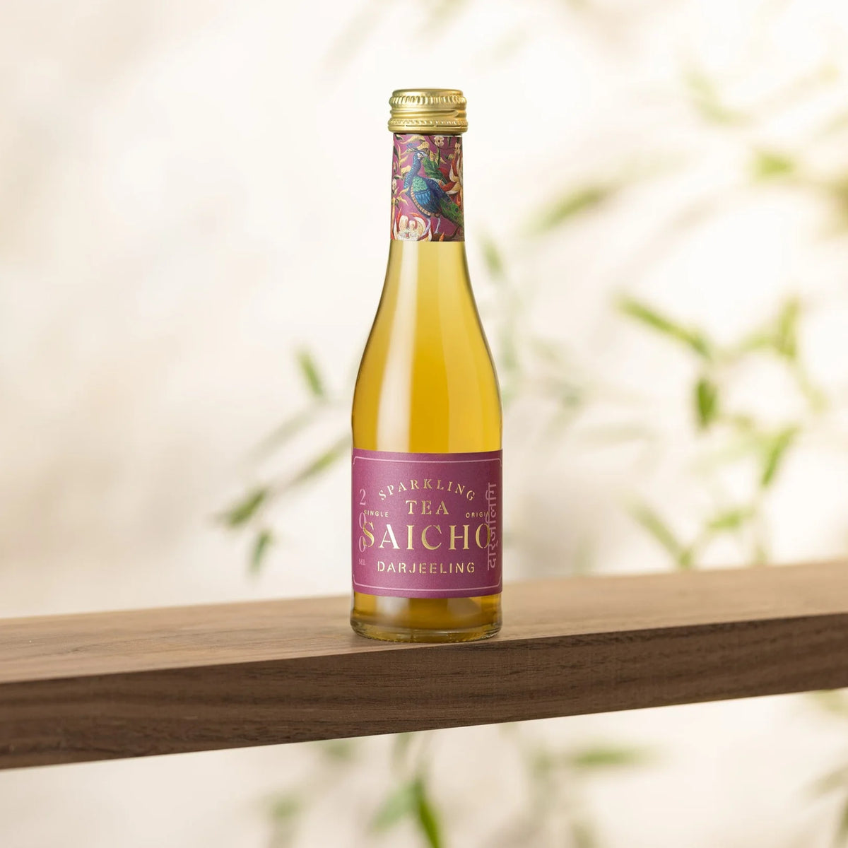 Saicho DARJEELING Sparkling Cold Brew Tea 750ML (Non-alcoholic)