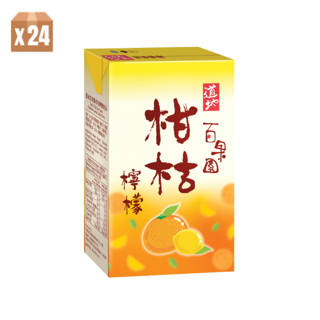 24 pack 250ml Tao Ti Pak Gor Yuen Mandarin Lemon