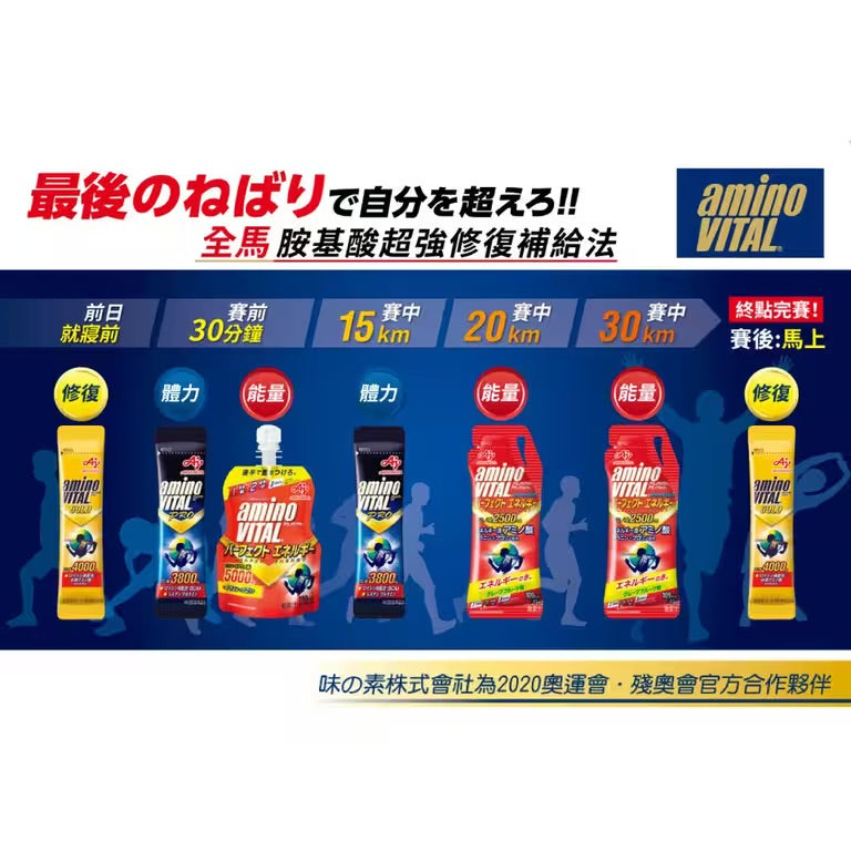 AminoVITAL aminoShot Power Gel 45g x 4pcs