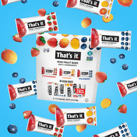 That's it Mini Fruit Bars Variety Pack - Blueberry, Mango & Strawberry (24 Bars)