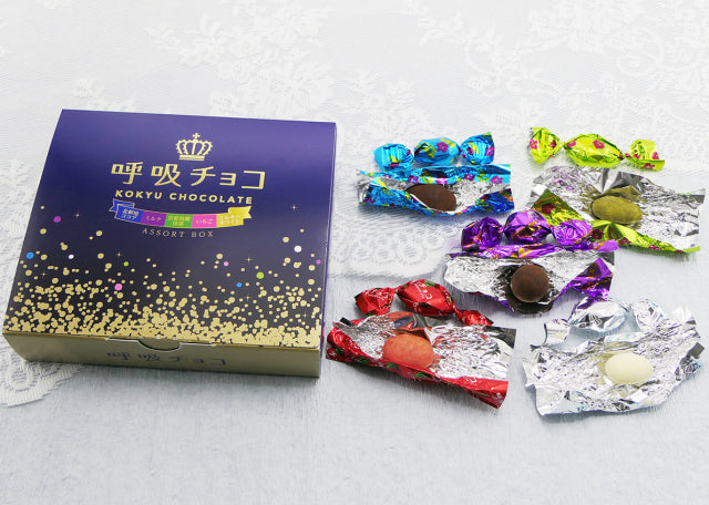 MARUSHIGE Kokyu (Breath) Chocolate Assort Box S Size Individual Packing