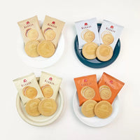 Kukkia Red Hat Waffle Cookies 52 Pieces 4 Flavors