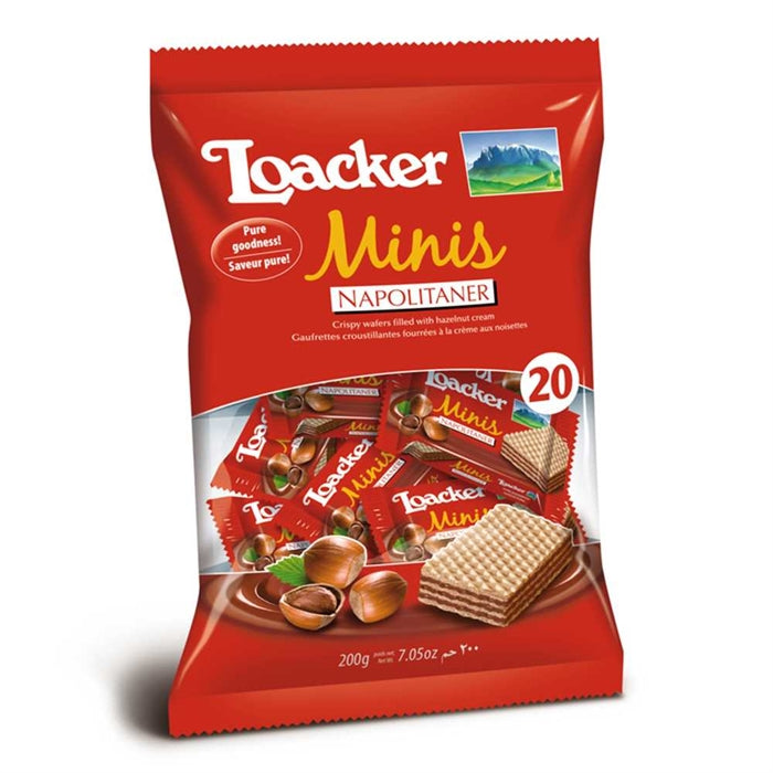 Loacker Minis Napolitaner 200g (Individual pack)