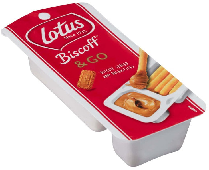Lotus Biscoff & Go Cookie Butter and Breadsticks