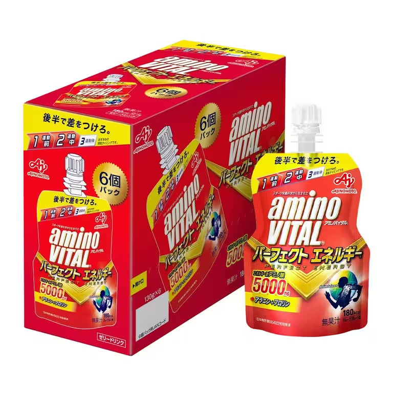 Aminovital Perfect Energy Jelly 130g 6pcs box
